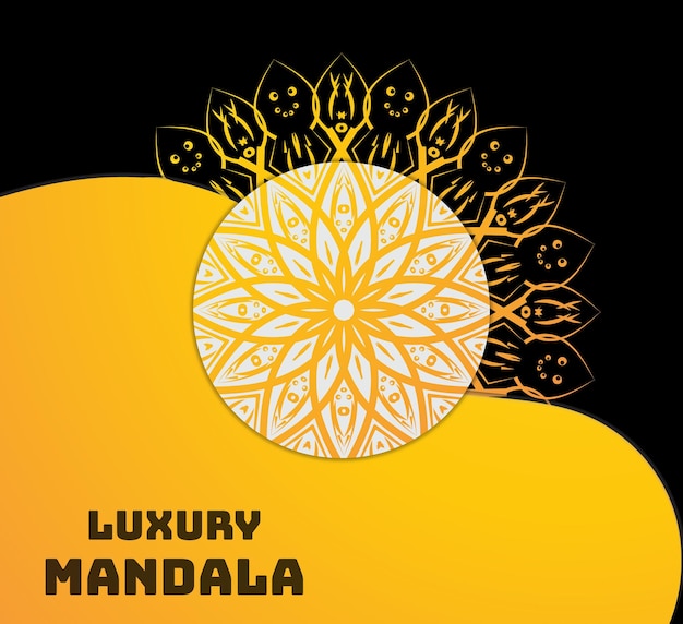 Free vector Luxury mandala