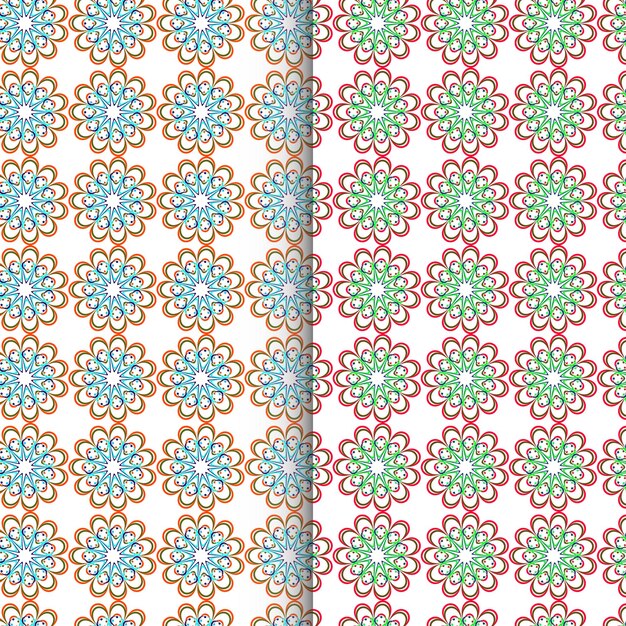 Vector free vector minimal geometric pattern collection