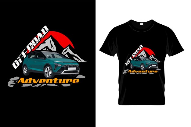 Vector free vector offroad ride amp adventure traveling tshirt