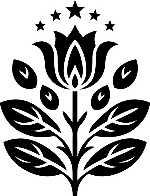 Free vector pretty flower icon