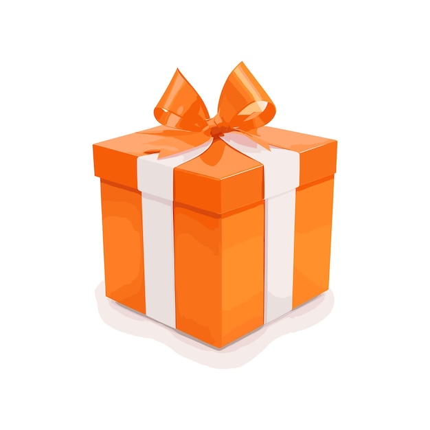 Free vector of promotional black Friday gift box with eye catching ribbon