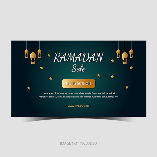 Free vector ramadan kareem islamic greeting in paper style