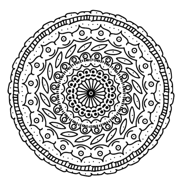 free vector set of primum mandala design