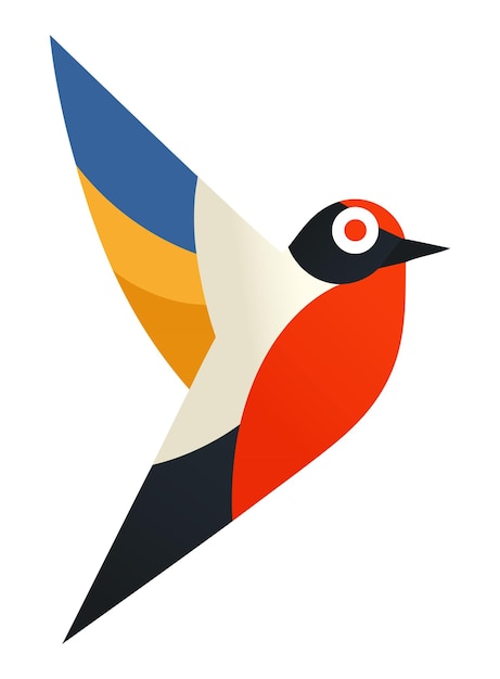 Free vector simple flat bird