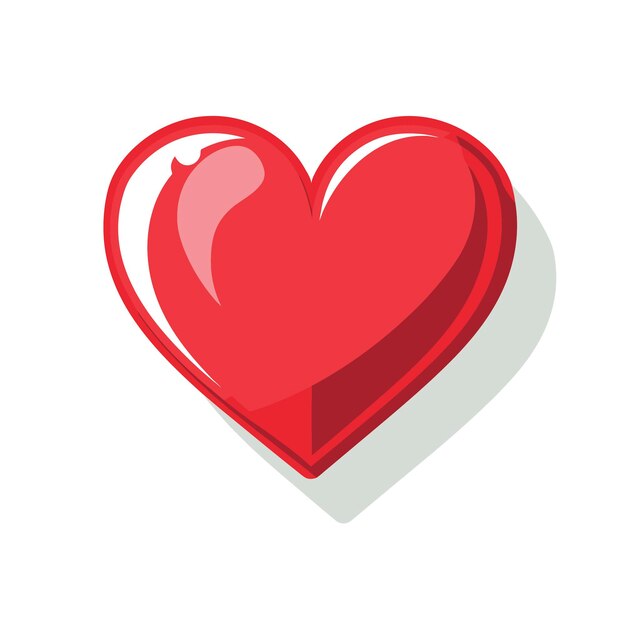 Free vector simple heart shape