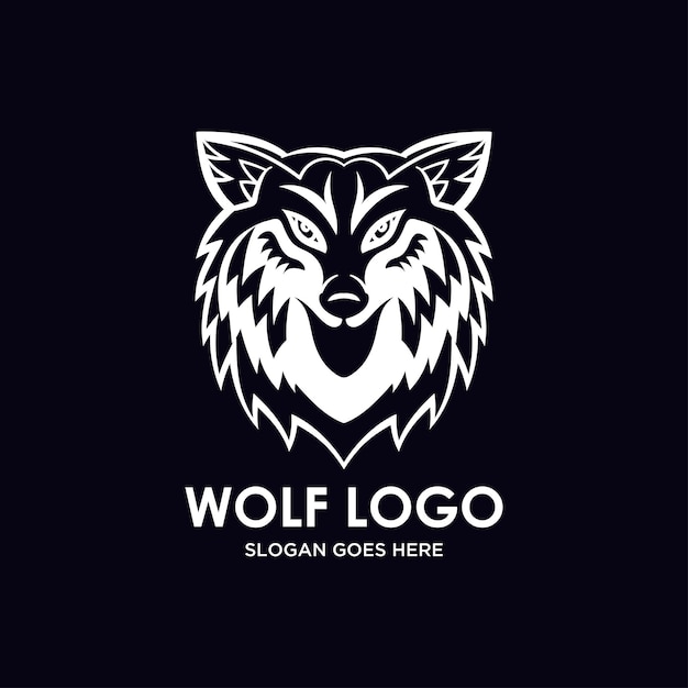 Free vector wolf logo collection