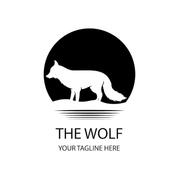 Free vector wolf logo collection