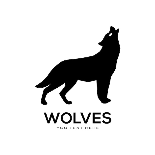 Free vector wolf logo collection