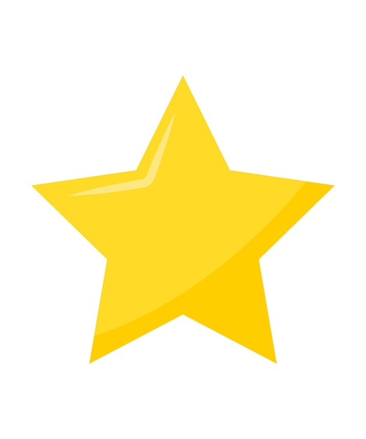 free yellow star