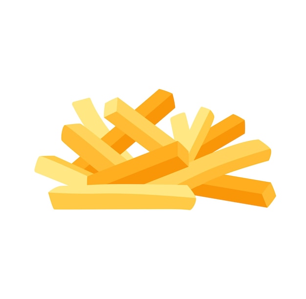 French fries concept