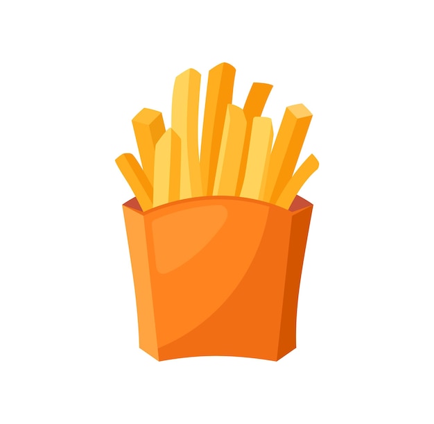 French fries concept