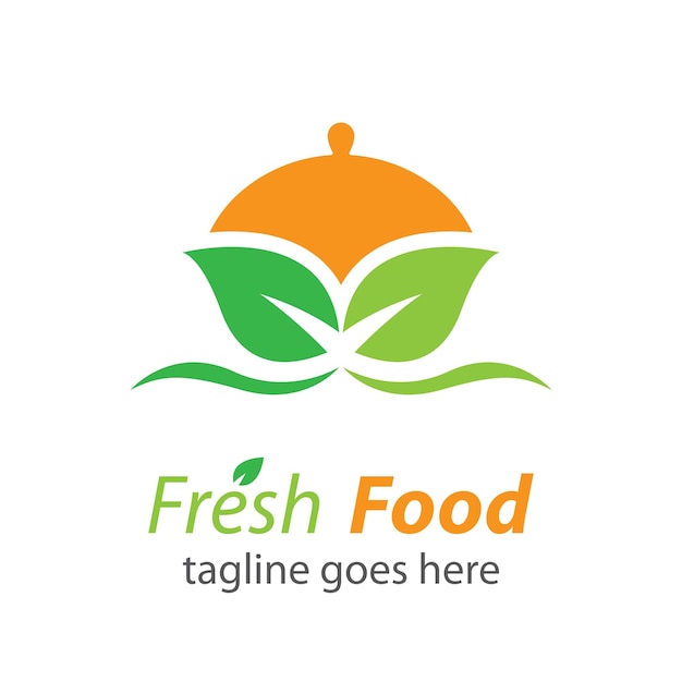 Fresh food logo images illustration