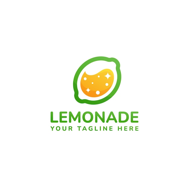 Fresh Juice Lemon Lemonade Logo