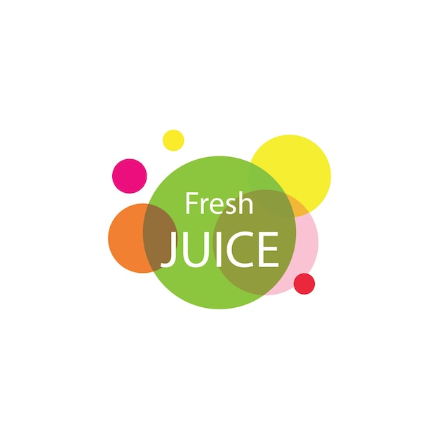 Fresh logo vector icon template