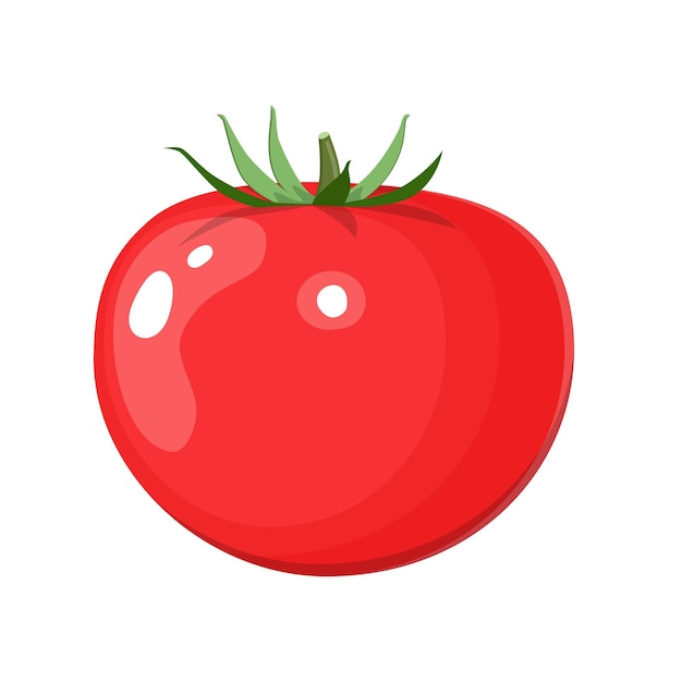 Fresh red tomato