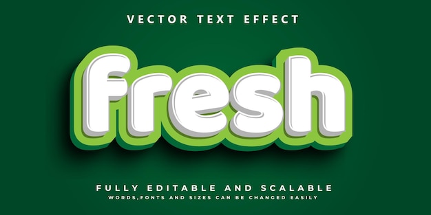 FRESH TEXT EFFECT