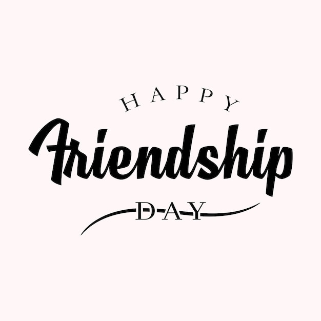 Vector friendship day new design