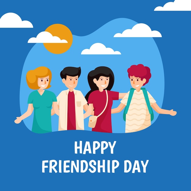 Friendship Day Playful Instagram Post Template