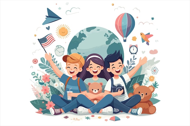 Friendship Day vector image