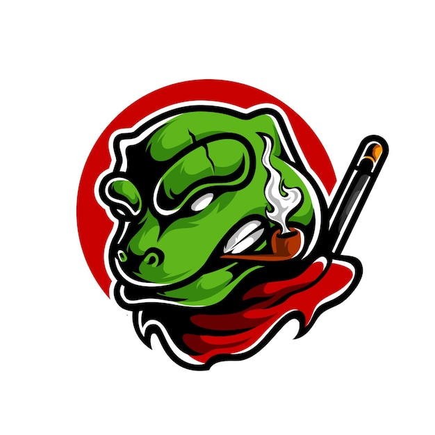 Frog Ninja Mascot Logo Design