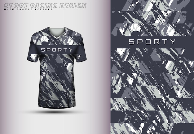 Front racing shirt design Sports design for racing cycling jersey game vector