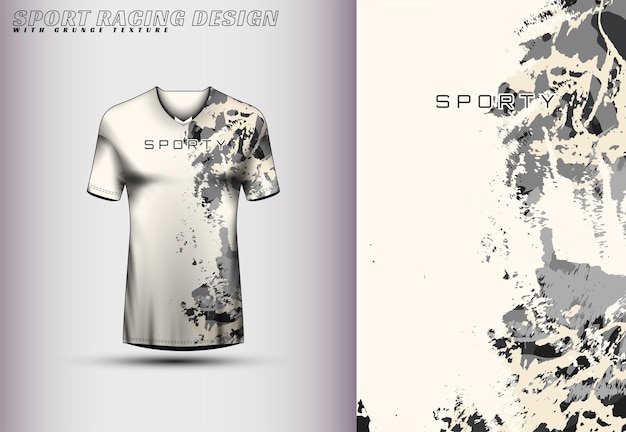 Front racing shirt design Sports design for racing cycling jersey game vector