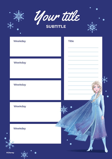 Frozen Winter Preschool Lesson Plan