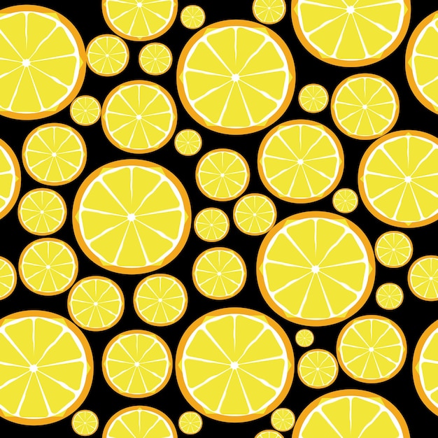 Fruit design seamless pattern. Vector illustration. EPS 10.