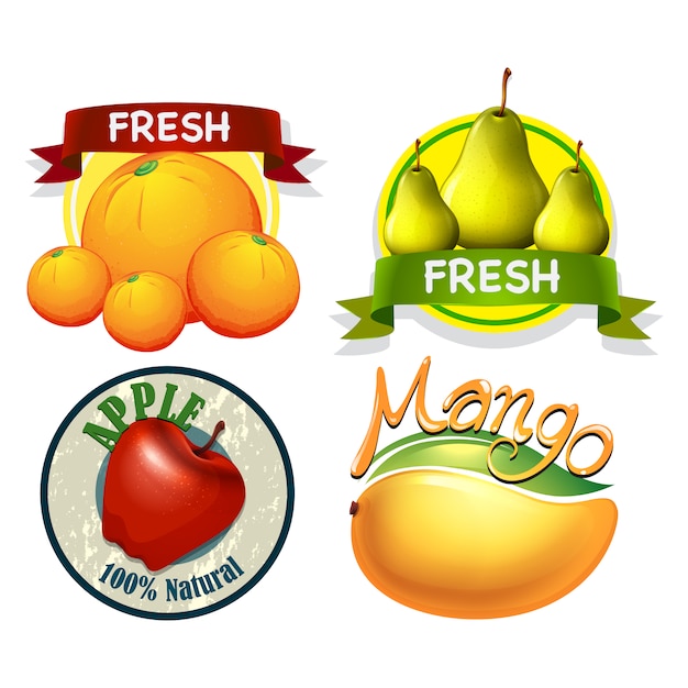 Fruit labels collection