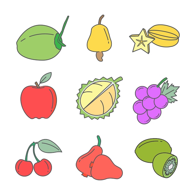 Fruits collection