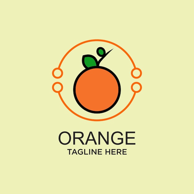 Fruits manggo logo design unique Premium Vector