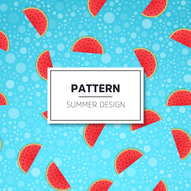 Fruity seamless vector pattern