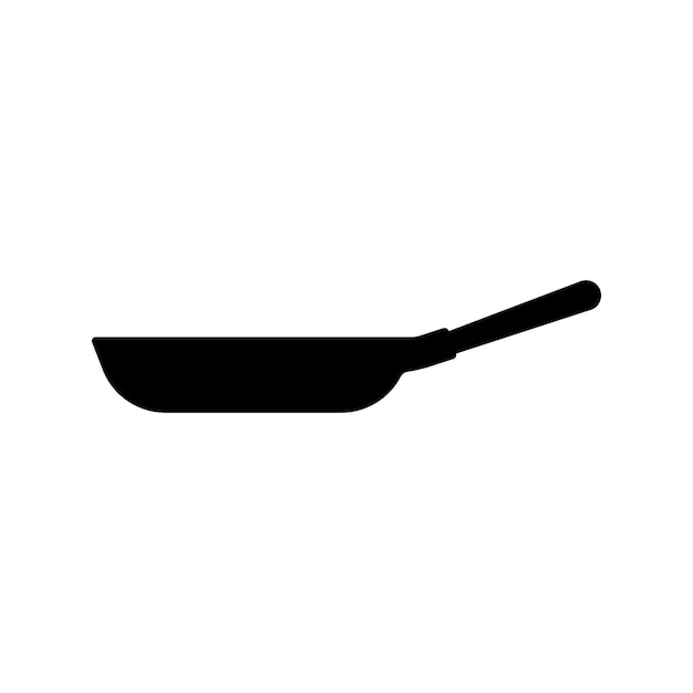 Frying pan icon vector