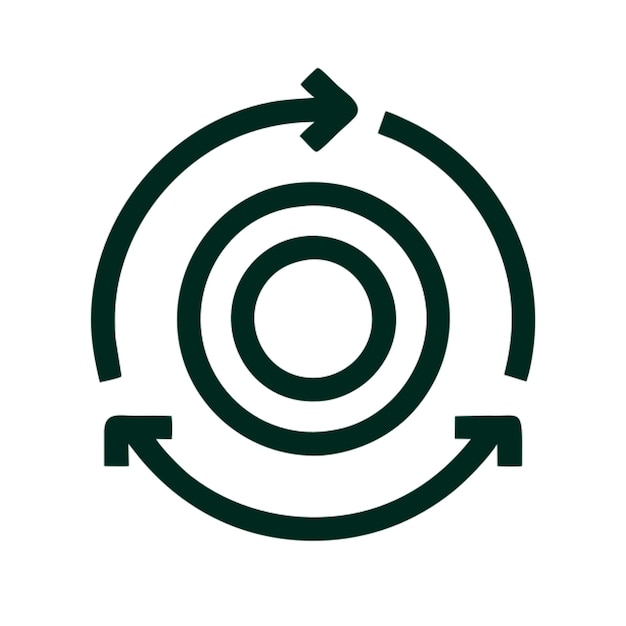 Vector full production cycle icon