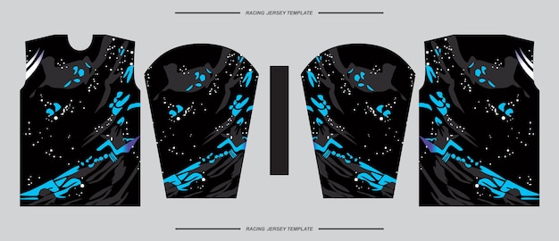 full sleeve sports jersey soccer jersey gaming jersey Pattern ready to print