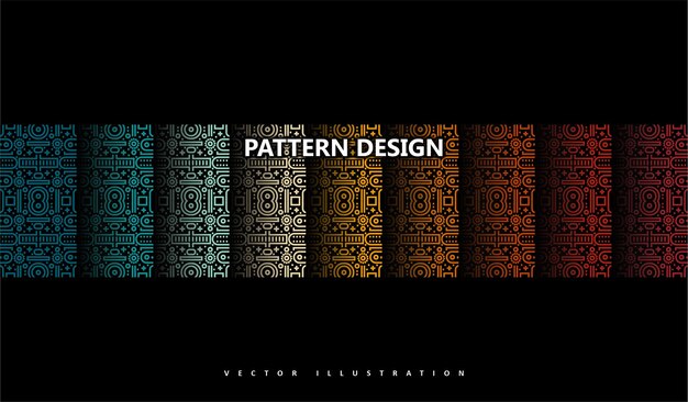 fullcolor ethnic pattern