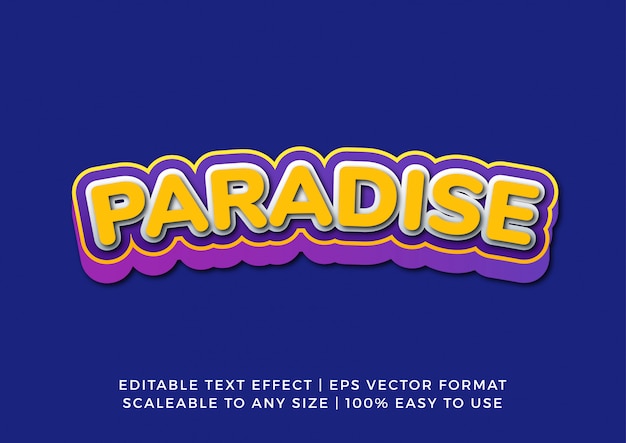 Fun Happy Vibrant Rounded Text Effect