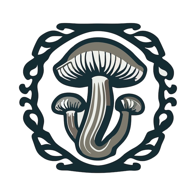 Fungi monogram logo 2