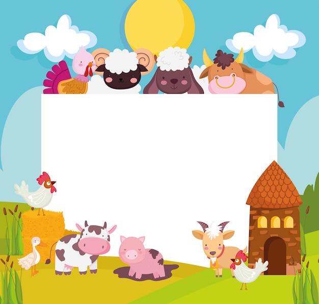 Funny animals farm