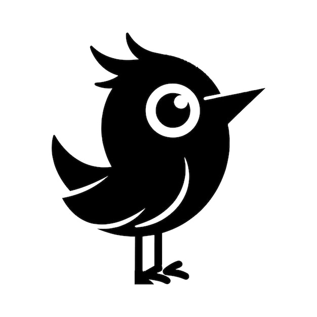 Funny Bird Svg