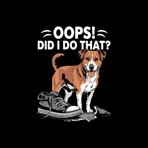 funny dog t shirt design