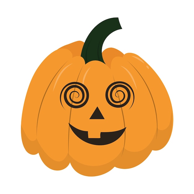 Funny halloween pumpkin