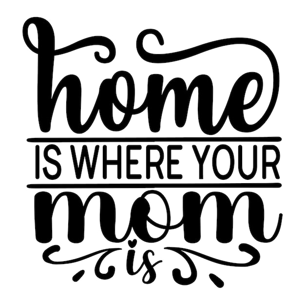 Funny Mom SVG Design