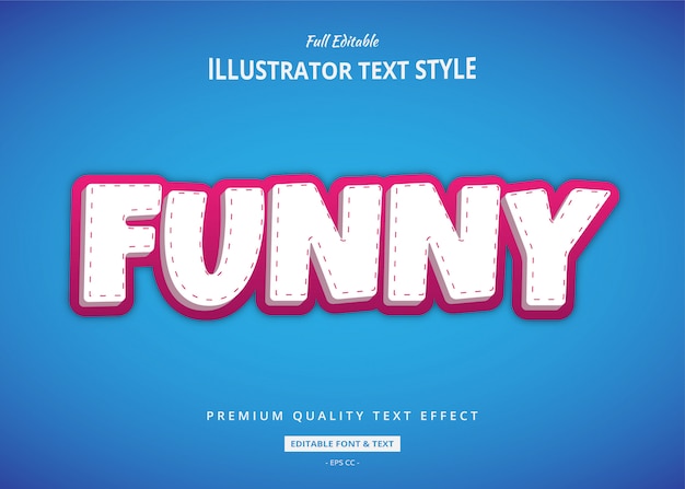 Funny Text Effect