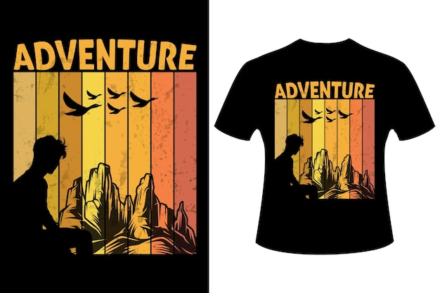 Funny TShirt Design Adventure Go There ShortSleeve Unisex TShirt