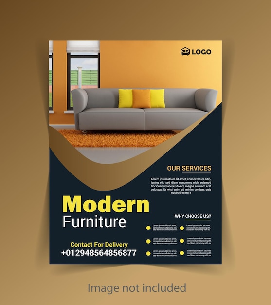 furniture flyer design