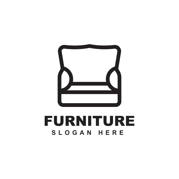 Furniture logo template