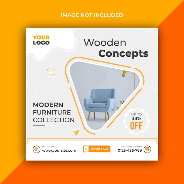 Furniture Social Media Templates