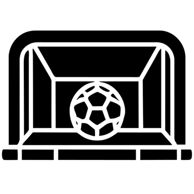 futbol goal pictogram