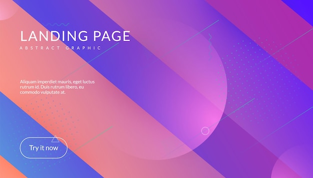 Futuristic Cover. Geometric Website. Pink Bright Banner. Mobile Frame. Wave Abstract Layout. Rainbow Design. Multicolor Backdrop. Cool Landing Page. Magenta Futuristic Cover